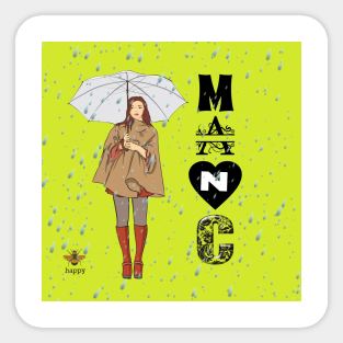 Manc Lass Sticker